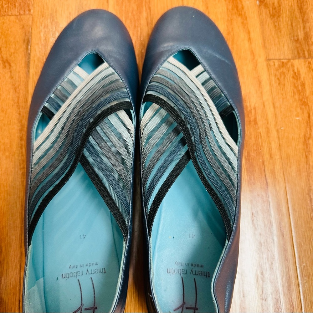 Thierry Rabotin Blue and Gray Flats